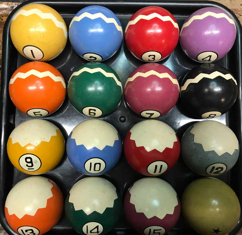 16 BOUNCY BILLIARD POOL BALLS APPROX 3/4 INCH WIDE PARTY FAVORS 