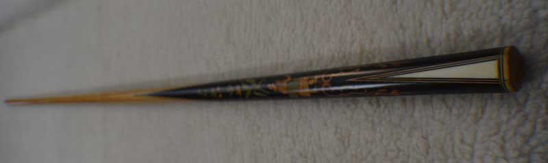 Antique French Marquetry Ebony Pool Cue c1730s - 1760s