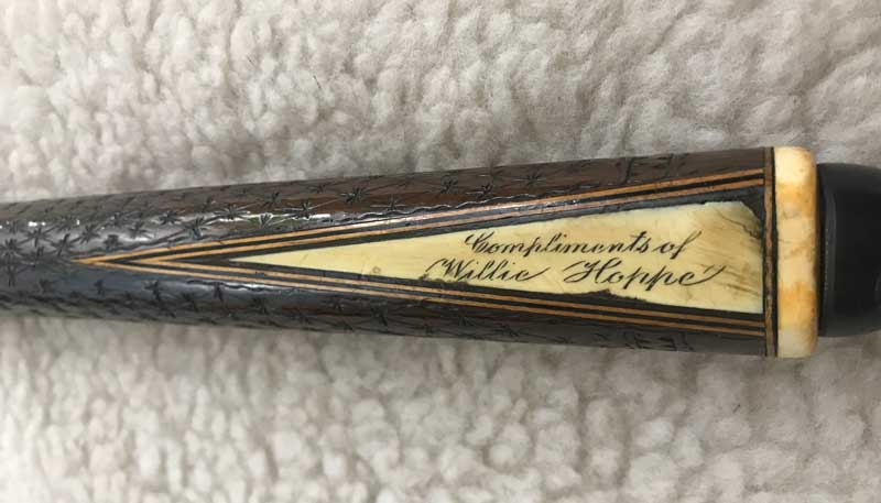 RARE MOP Ballpoint Pen Handmade Inlay Rolling Stones Trim Unique Vintage Write 