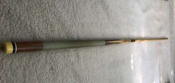 Herman Rambow Pool Cue With Original Receipts
