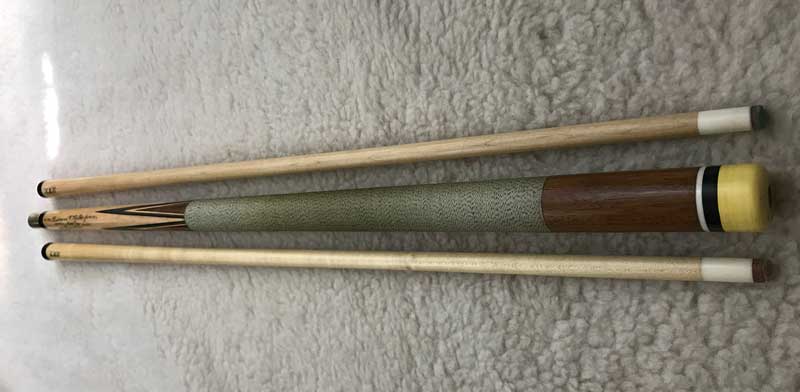 Herman Rambow Cue With Original Receipts