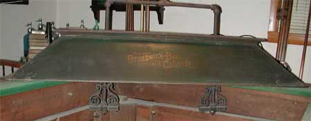 Antique Brunswick Balke Collender Kerosene Billiard Light