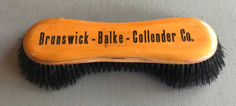 Antique Brunswick Balke Collender Billiard Table Brush