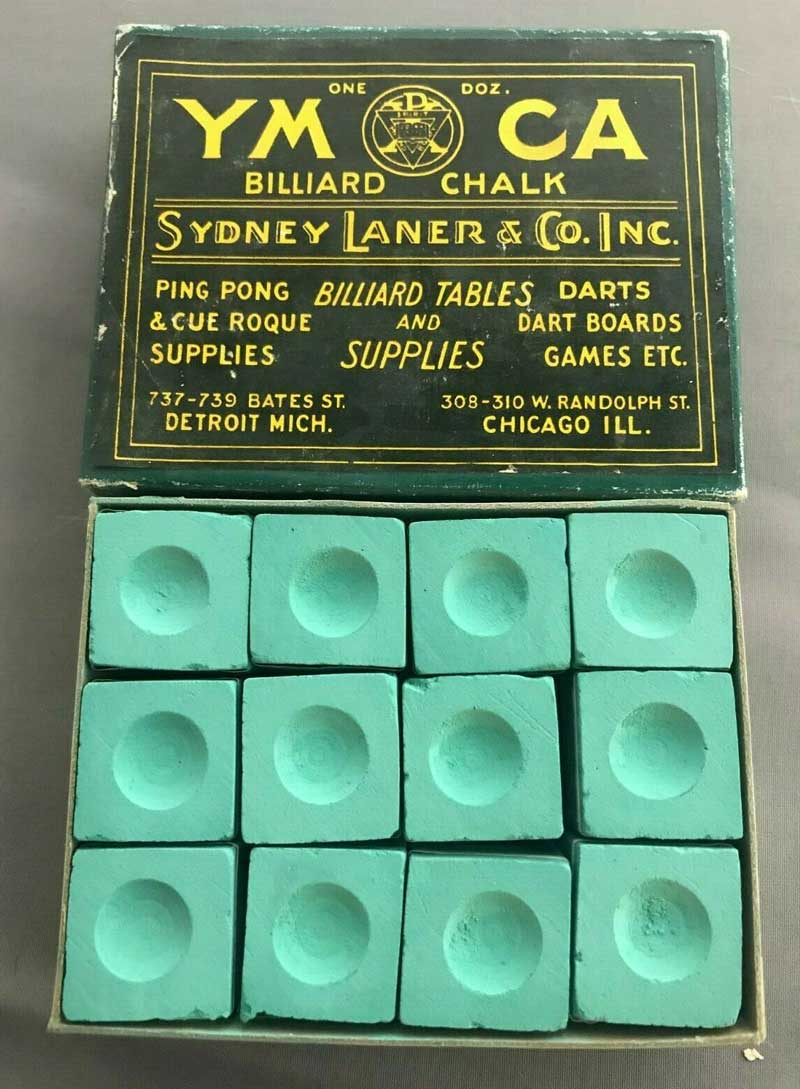 Antique Billiard Chalk - Sidney Laner & Co