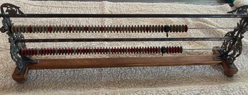 Antique BBC Variegated Copper Score Keeper c1880's