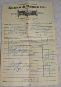 Antique Herman Rambow Signed Pool Cue